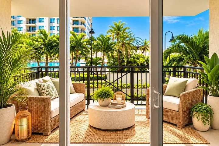 Virtually Staged - Balcony