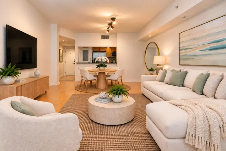Virtually Staged - Living Area