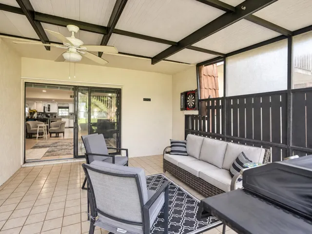 Clean Modern Screened Patio Retreat