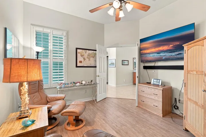 Another guest bedroom in front of home. Currently used as an office.
