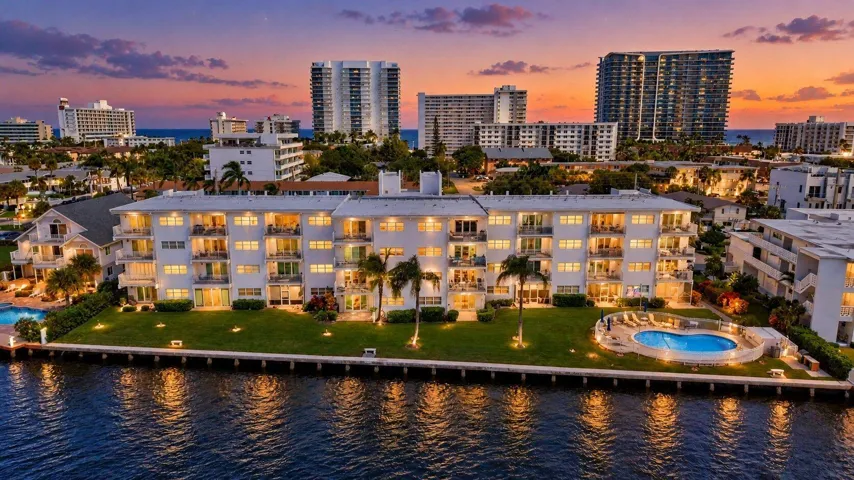 14-web-or-mls-Twilight Aerial Waterfront