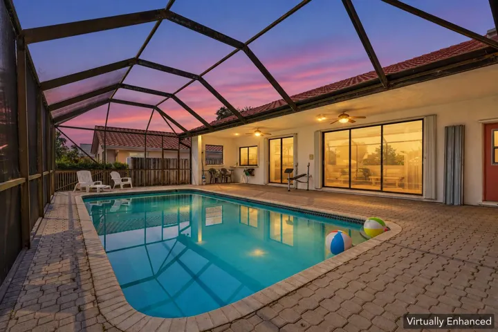 Screened & Covered patio