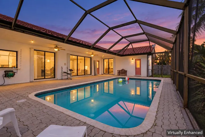 Screened & Covered patio