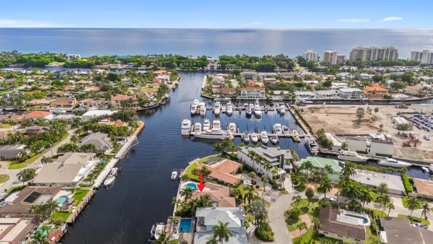 Aerial Neighborhood View