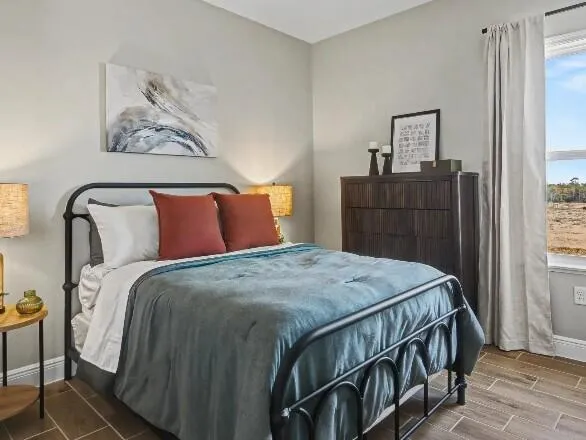 Model home - actual features may vary.