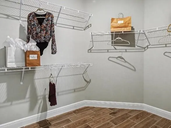 Model home - actual features may vary.