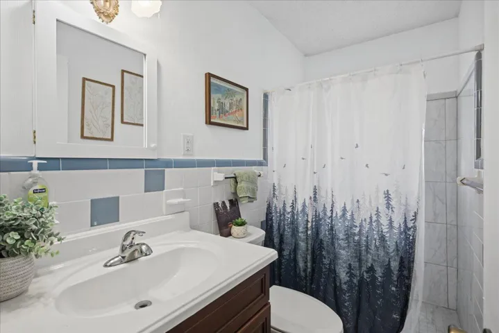 First Bathroom with Walk-In Shower