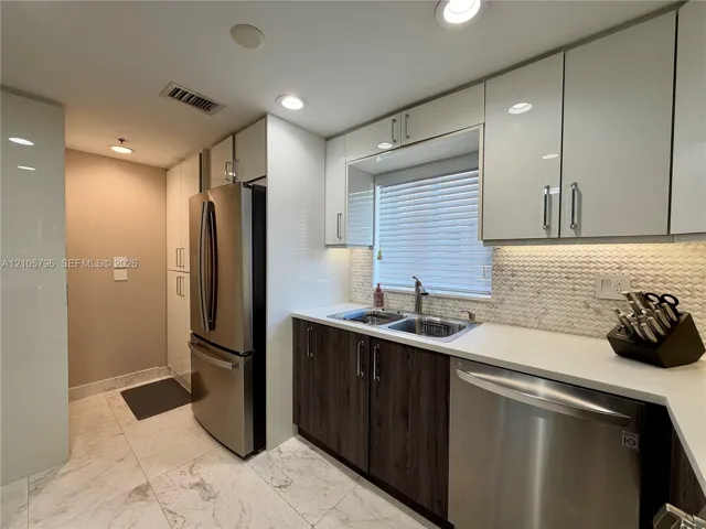 Remodeled kitchen