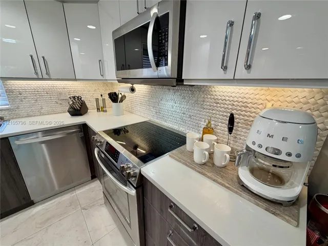 Remodeled kitchen