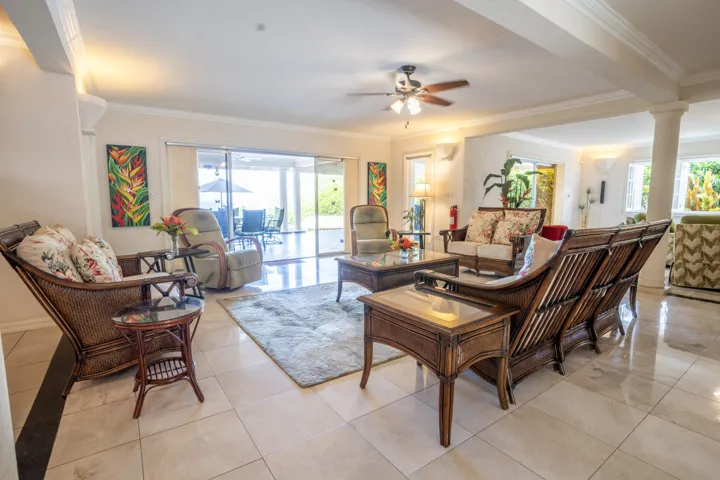 Bright and inviting living area with comfortable seating and abundant natural light.
