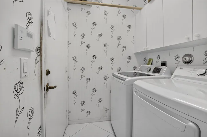 Laundry area