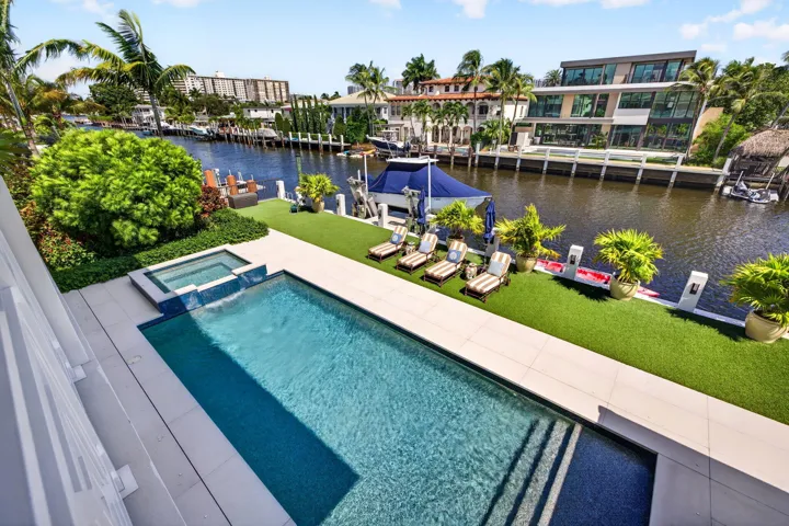 92_Pool and Waterfront from Above - View