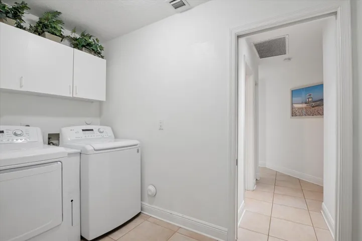 Dedicated laundry room