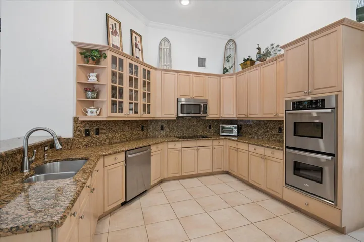 Kitchen prep space and storage