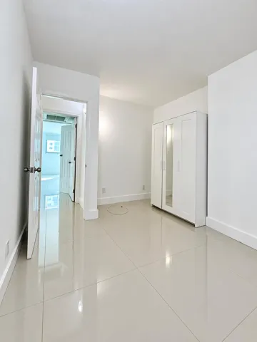 Straightened interior in natural light