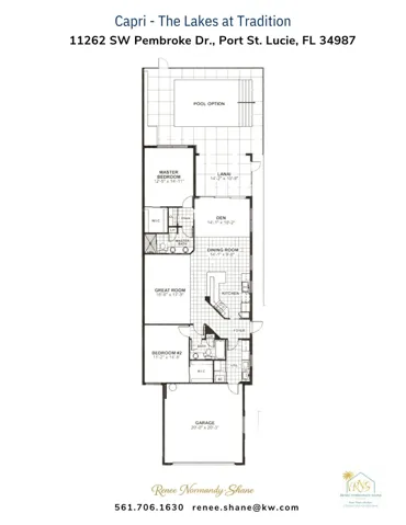 Clarion Floor Plan