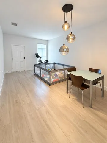 Entry, formal living/dining