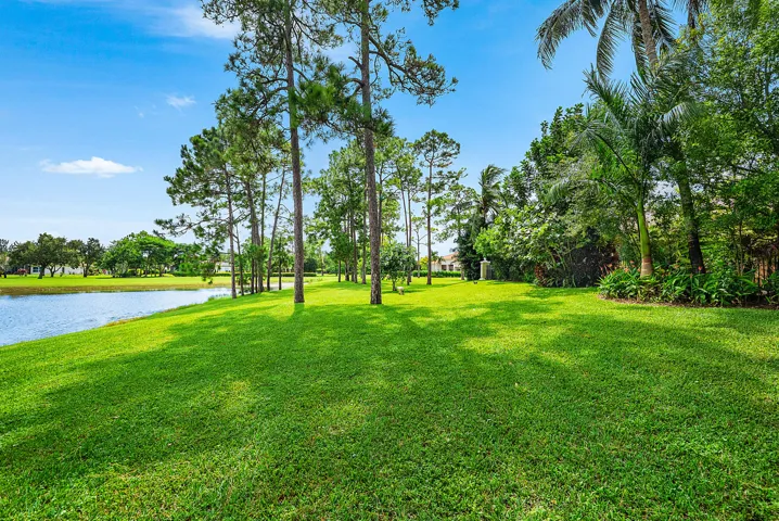 Expansive Backyard with Water Views