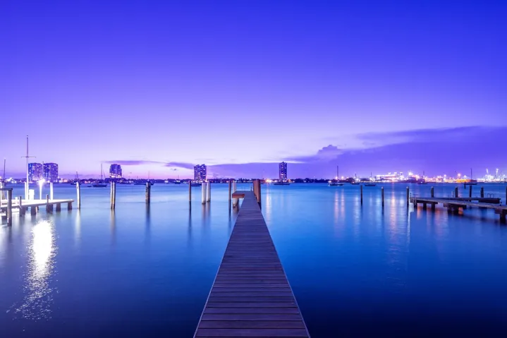 10 - Waterfront Twilight