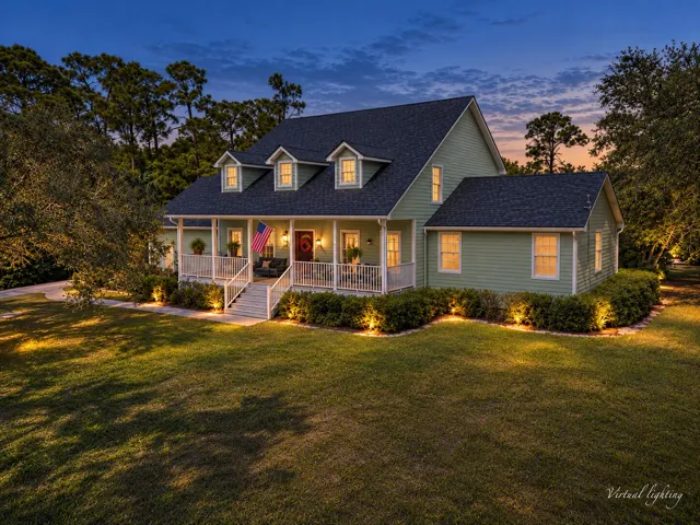 Twilight Glow at the Seafoam Cottage