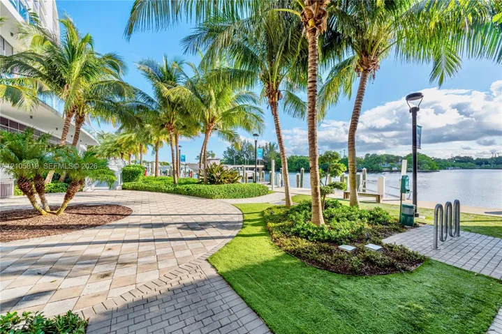 Waterfront Dog Walk with Turf.