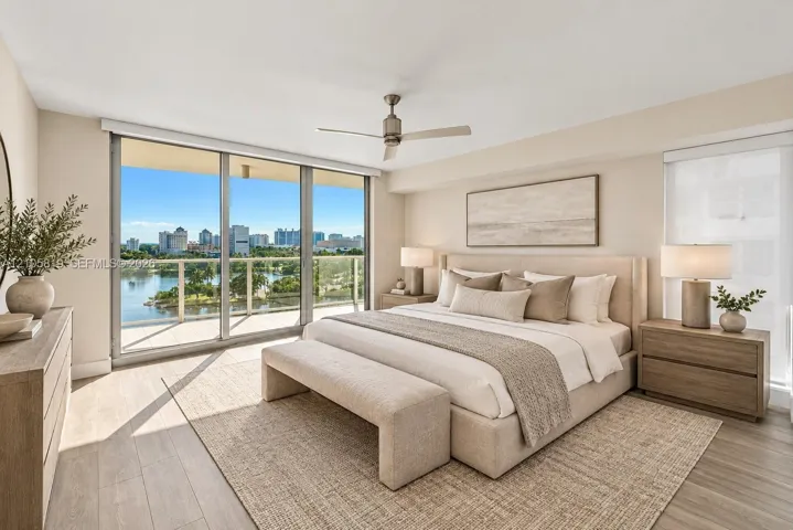 Spacious Eastern Primary Suite.