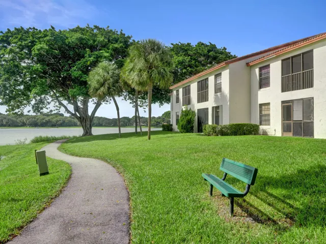 Walking/jogging trails around community overlooking large serene lake