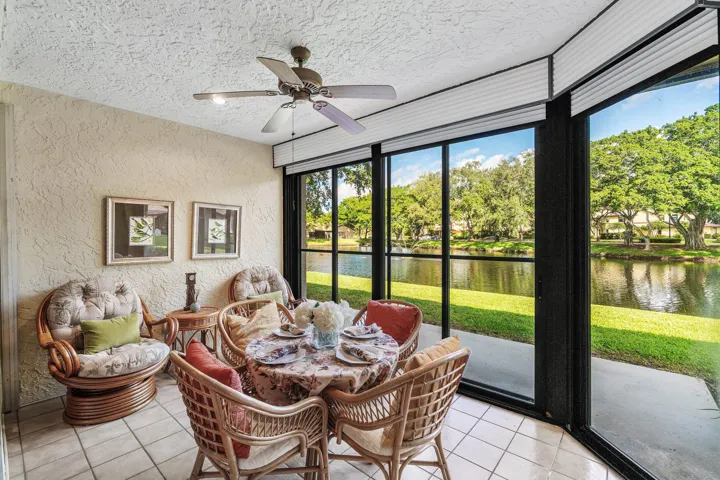 Glass Enclosed Patio