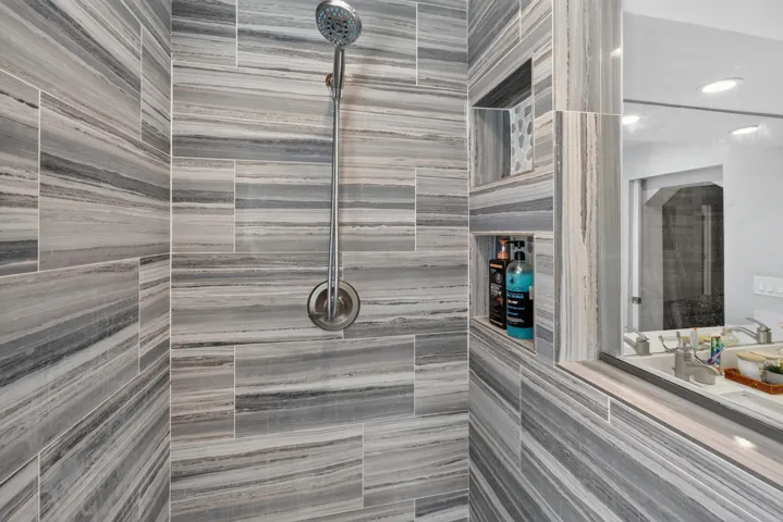 main shower