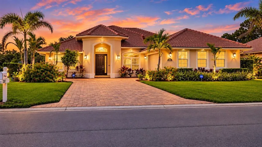 Twilight Mediterranean Dream Home