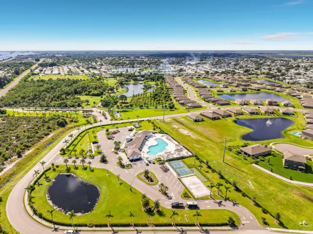 Aerial amenities town expanded