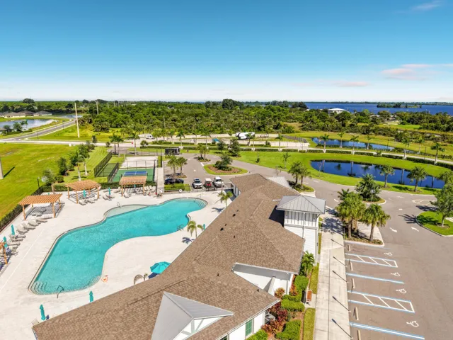 Aerial pool