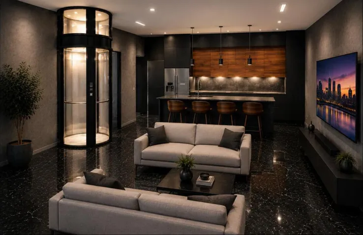 Guadi villas chef kitchen with thermodor appliances