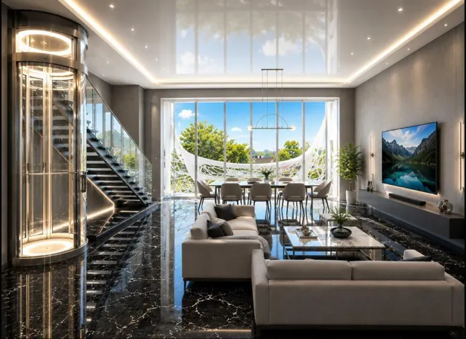 Gaudi Villas new living room