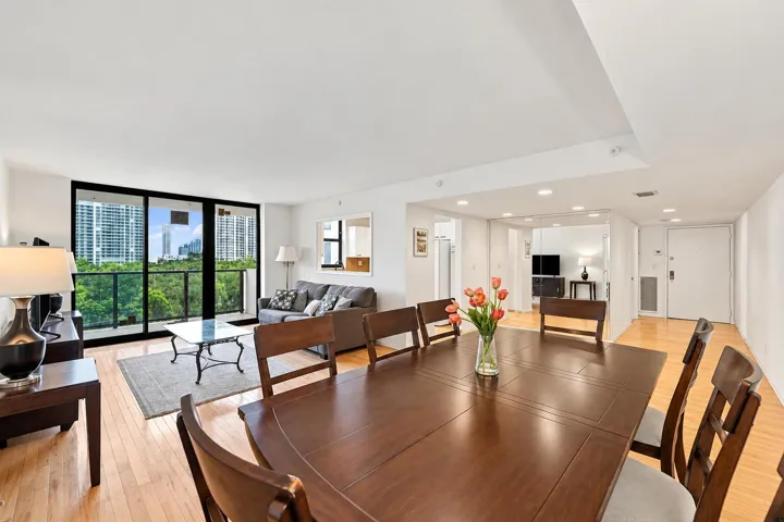 Living and dining space