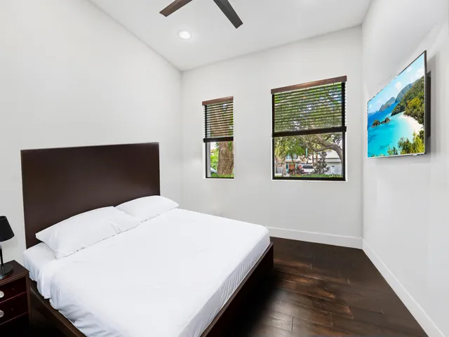 This photo has been digitally enhanced as it is currently used as a home office