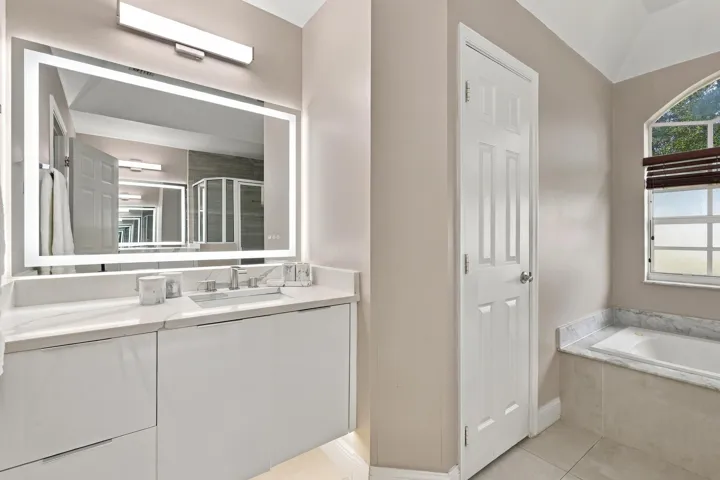 master bathroom
