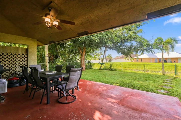 rear porch