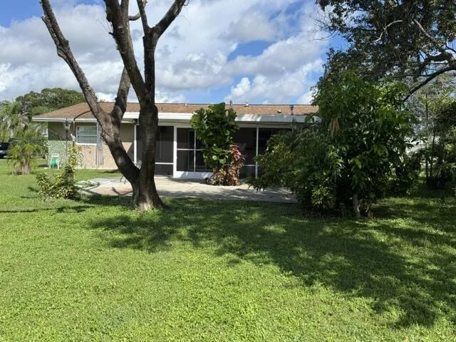 back patio & screen porch