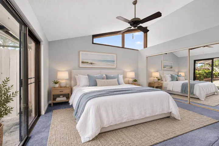 Primary Bedroom Virtually Staged