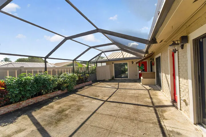 Fully screened Patio