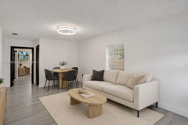 Living Room/Dining Room Virtually Staged