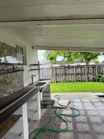 gas - kitchen outdoor