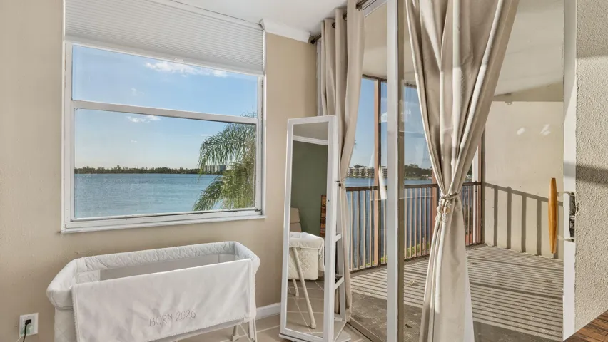 Primary to Balcony with Lake View