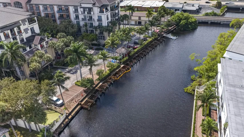 Seawall & dock is getting updated