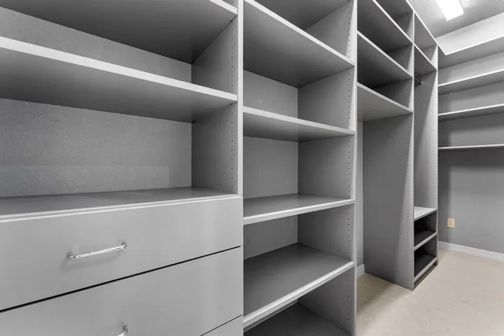 Primary extra closet added