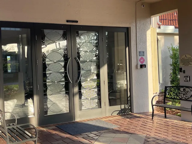 Clubhouse Front Doors