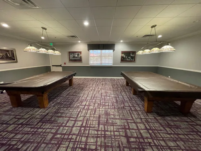 Billiard room