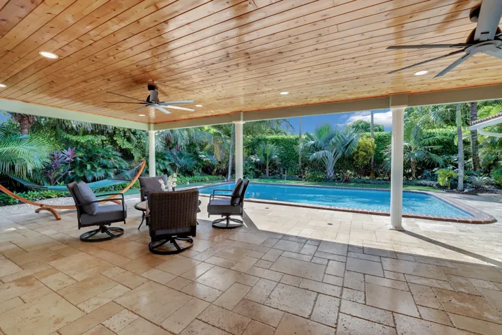 Covered lanai