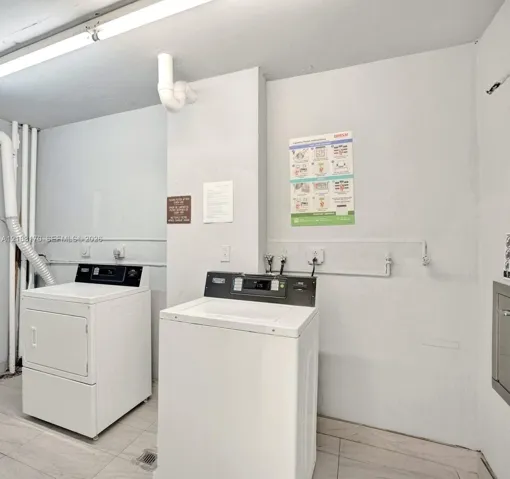 Laundry area
